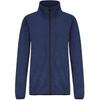 Women's Long Sleeve Sweater Fleece Zip Up Jacket with Pockets