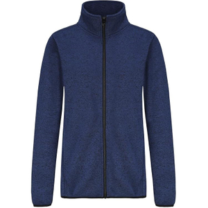Women's Long Sleeve Sweater Fleece Zip Up Jacket with Pockets