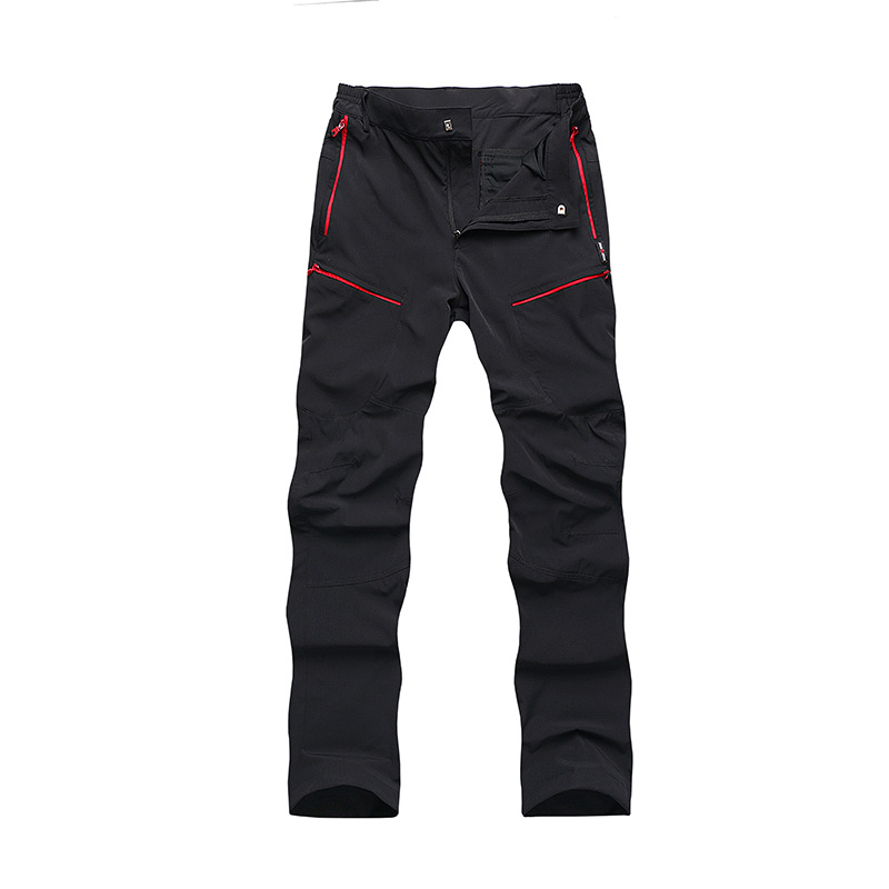 Spring and Summer Outdoor Men's Multi-pocket Quick-Dry Pants Lightweight Sport Pants