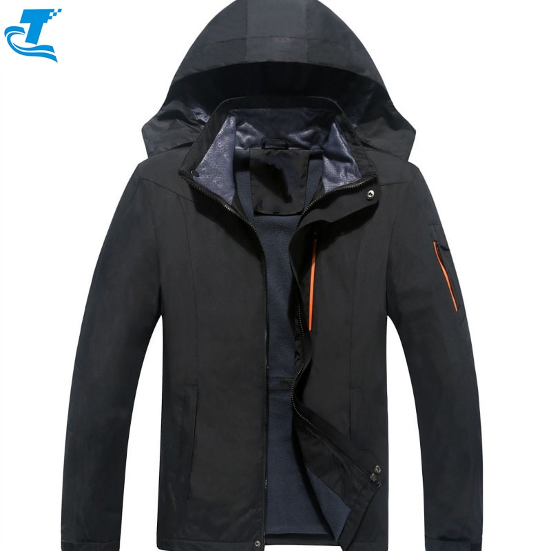 Men's Waterproof Ski Jacket Detachable Hood Custom Plus Size Winter Warm Thick Snow Coat Mountain Hiking Jacket