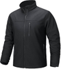 Mens Lightweight Softshell Jacket Fleece Waterproof Windbreaker